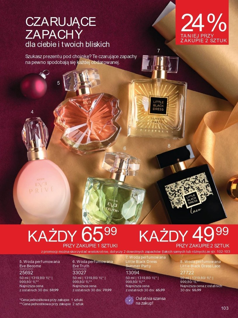 Gazetka: Podaruj magię świąt - Avon - strona 103