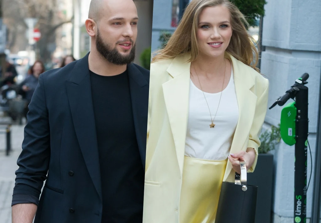 Maciej Pela i Agnieszka Kaczorowska
