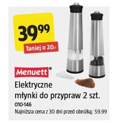 Młynek do przypraw Menuett