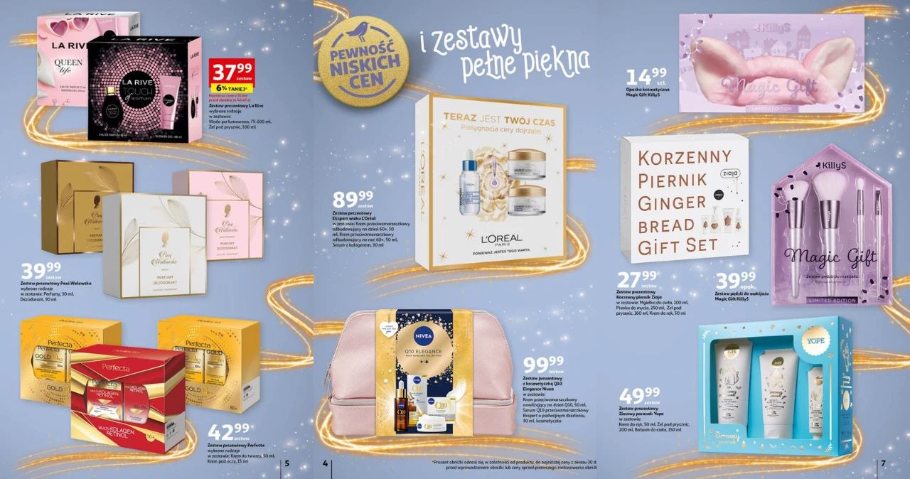 Idealne na prezent! Piękne zestawy świąteczne w Auchan już w sprzedaży!