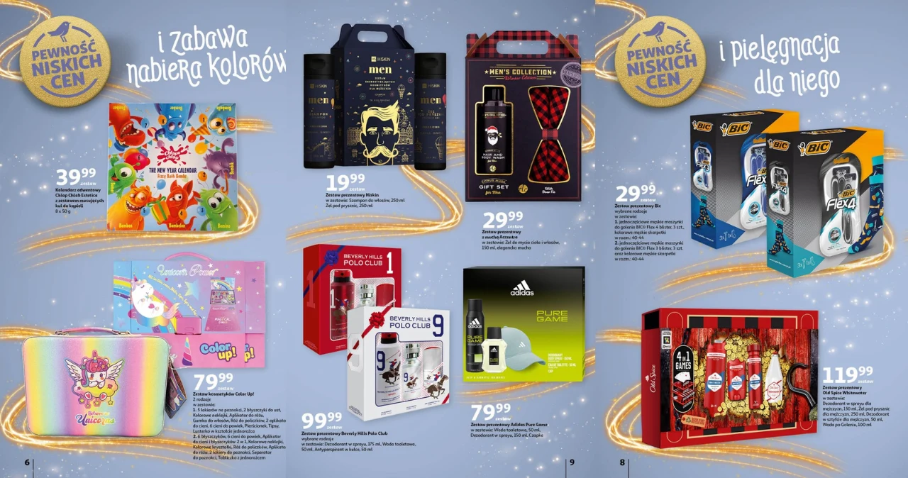 Idealne na prezent! Piękne zestawy świąteczne w Auchan już w sprzedaży!