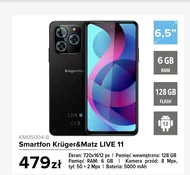 Smartfon Krüger&Matz