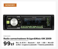 Radio samochodowe Krüger&Matz