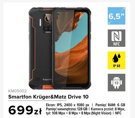 Smartfon Krüger&Matz