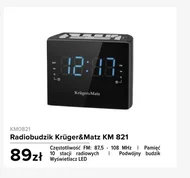 Radiobudzik Krüger&Matz