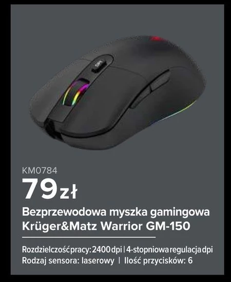 Mysz gamingowa Krüger&Matz