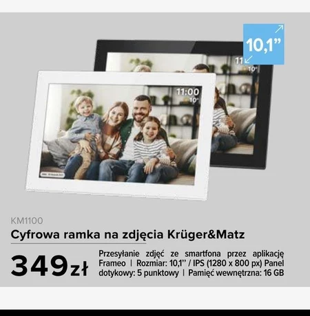 Cyfrowa ramka na zdjęcia Krüger&Matz