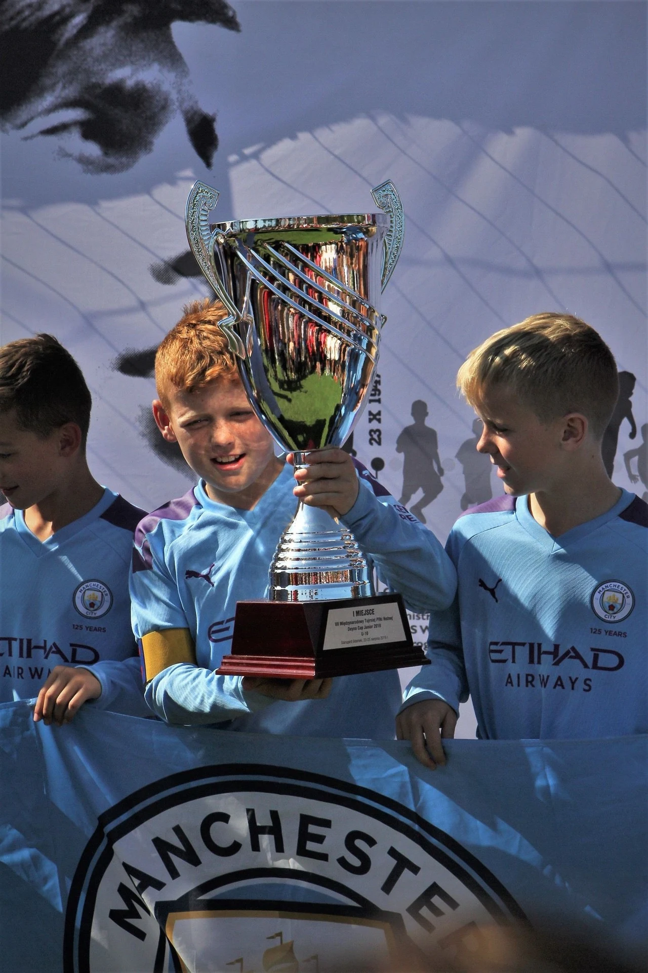 Doroczny turniej Deyna Cup Junior na stadionie w Starogardzie Gdańskim, mieście Kazimierza Deyny. Fot. Beniaminek 03 Starogard