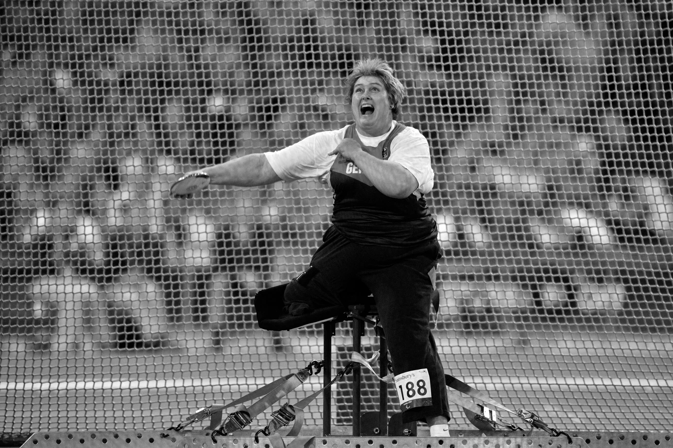 Ilke Wyludda w czasie igrzyska paralimpijskich w Londynie (2012)