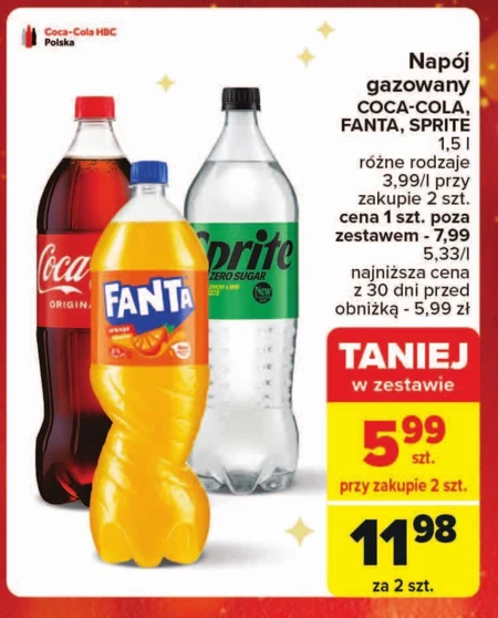 Napój gazowany Coca-Cola