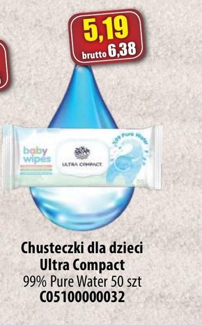 Chusteczki dla dziecka Ultra Compact niska cena