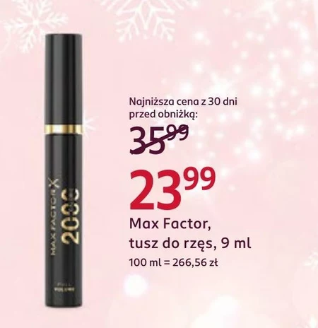 Tusz do rzęs Max Factor