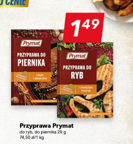 Prymat Przyprawa do ryb i owoców morza 20 g