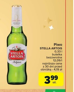 Stella Artois Piwo 330 ml niska cena