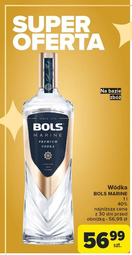 Bols Marine Wódka premium 1000 ml