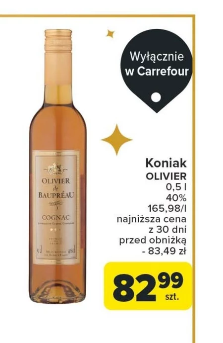 Koniak Carrefour