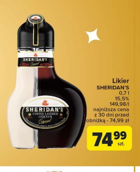 Sheridan's Likier 700 ml