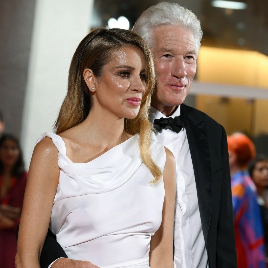 Richard Gere z żoną, Alejandra Silva Richard Gere z żoną, Alejandra Silva
