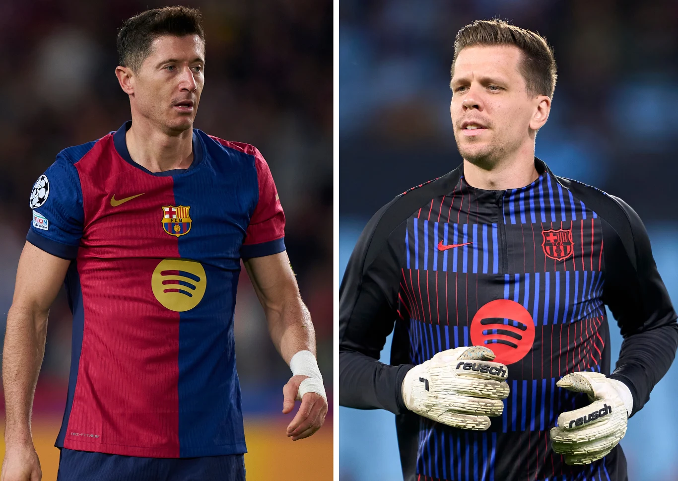 Robert Lewandowski i Wojciech Szczęsny Robert Lewandowski i Wojciech Szczęsny
