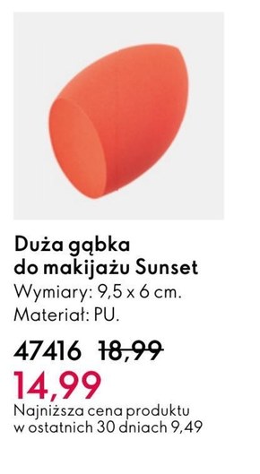 Gąbka do makijażu niska cena