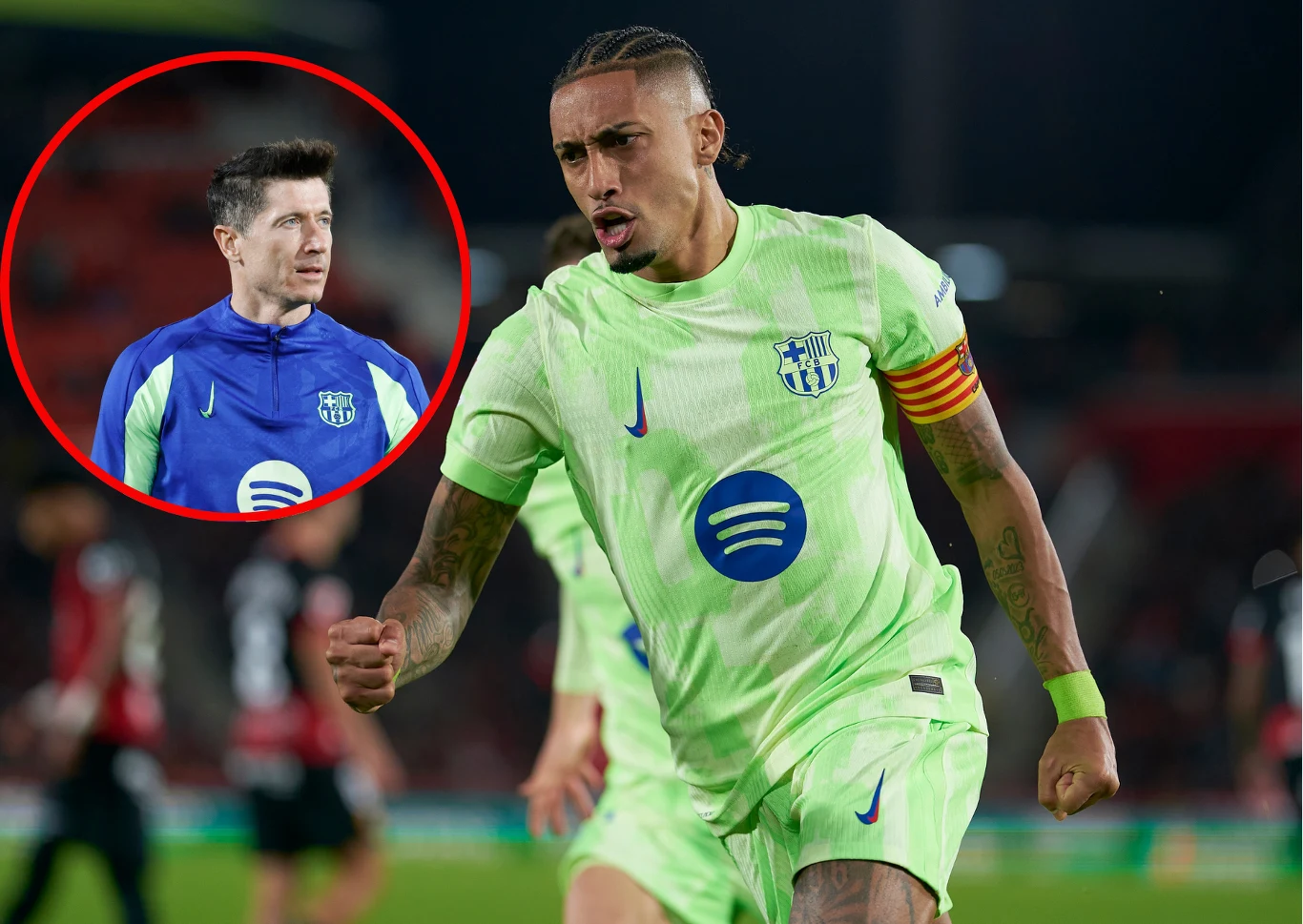 Raphinha pod nieobecność Lewandowskiego zapewnił Barcelonie zwycięstwo na Majorce Raphinha pod nieobecność Lewandowskiego zapewnił Barcelonie zwycięstwo na Majorce