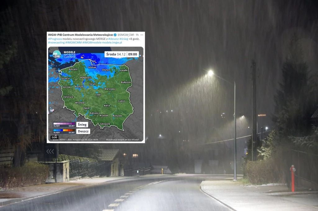 Barbórka będzie pochmurna i mokra w praktycznie całym kraju. Na północy i południu będzie też padać śnieg - prognozuje IMGW