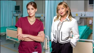Marta Wierzbicka i Dorota Segda w serialu "Szpital św. Anny"