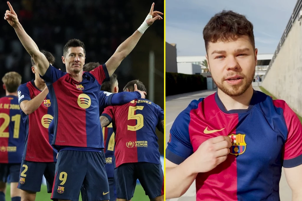 Robert Lewandowski i Paweł "Czekolad" Szczepaniak Robert Lewandowski i Paweł "Czekolad" Szczepaniak
