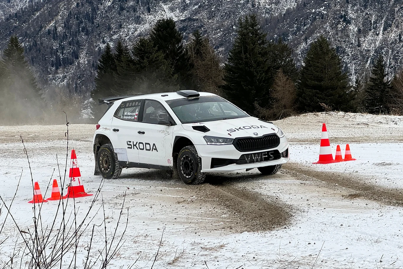 Uwagi Miko Marczyka nabrały jeszcze większego sensu, gdy zaprezentował je w dobrze sobie znanych warunkach rajdowych. 