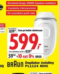 Depilator świetlny Braun