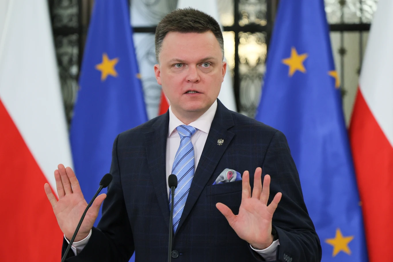 Szymon Hołownia został zapytany o postęp prac w związku z likwidacją Funduszu Kościelnego Szymon Hołownia został zapytany o postęp prac w związku z likwidacją Funduszu Kościelnego