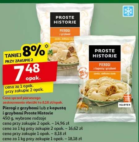 Proste Historie Pierogi ruskie 450 g