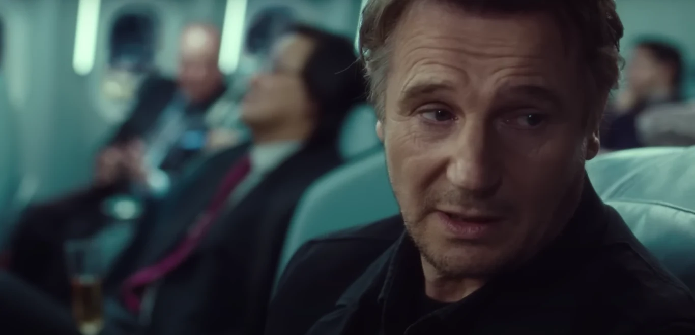 Kadr ze zwiastuna filmu "Non-Stop" Kadr ze zwiastuna filmu "Non-Stop"