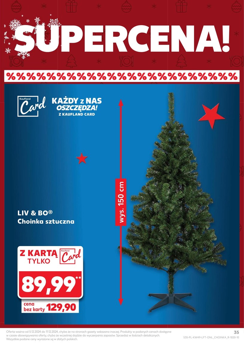 Gazetka: Święta pełne smaku - Kaufland - strona 35