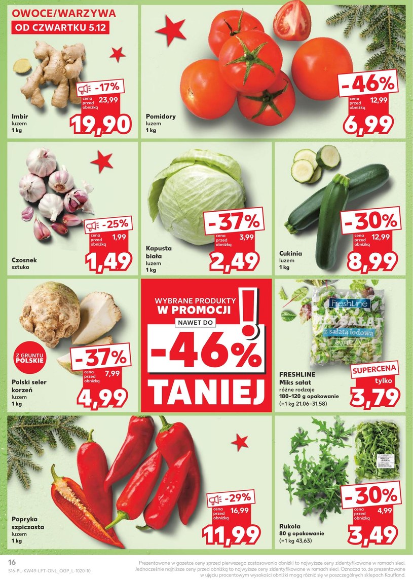 Gazetka: Święta pełne smaku - Kaufland - strona 16