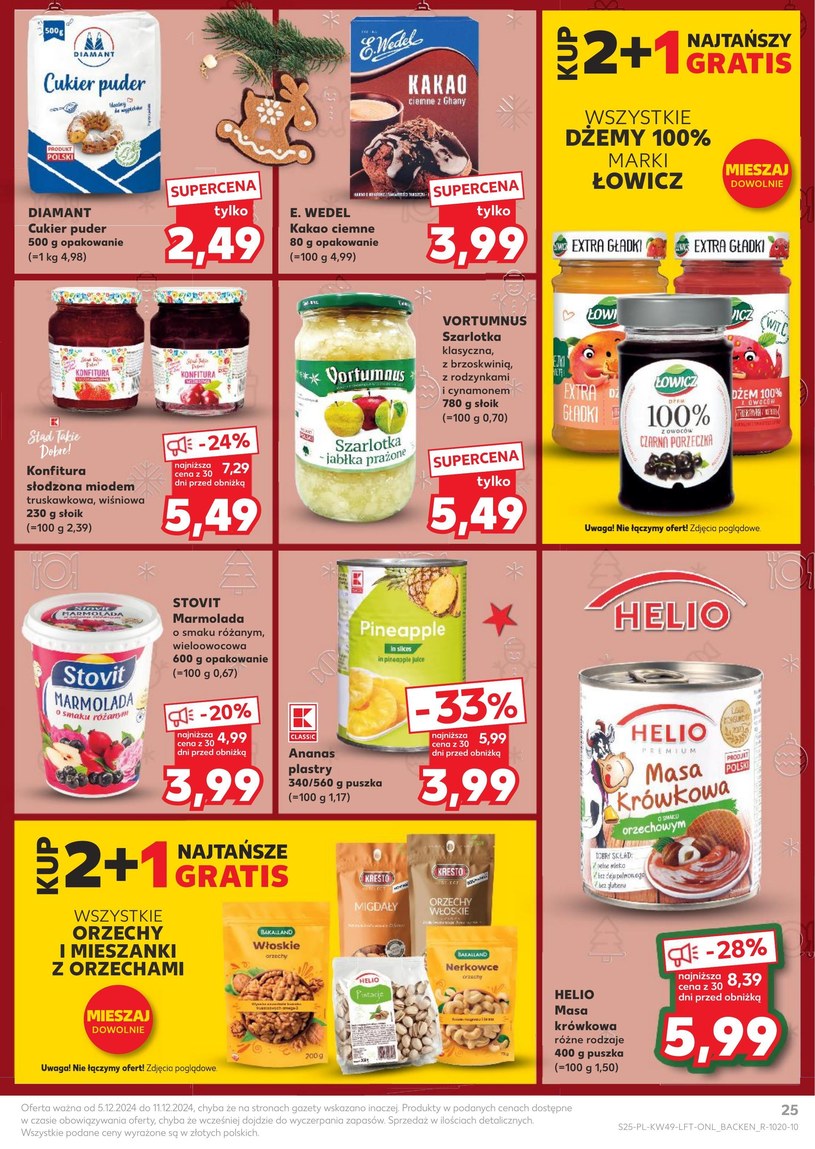 Gazetka: Święta pełne smaku - Kaufland - strona 25