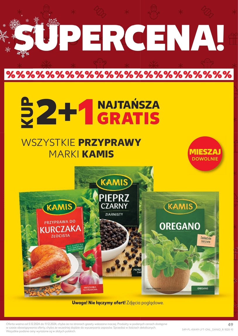 Gazetka: Święta pełne smaku - Kaufland - strona 49