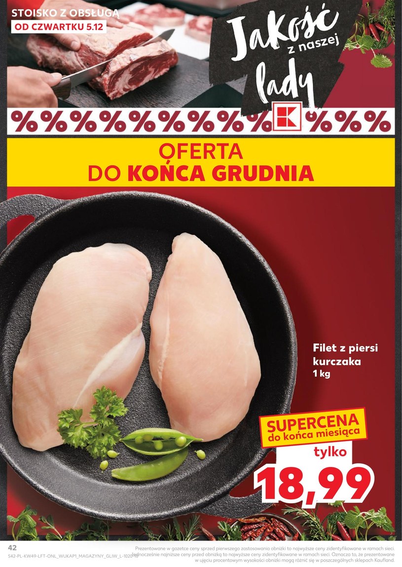 Gazetka: Święta pełne smaku - Kaufland - strona 42