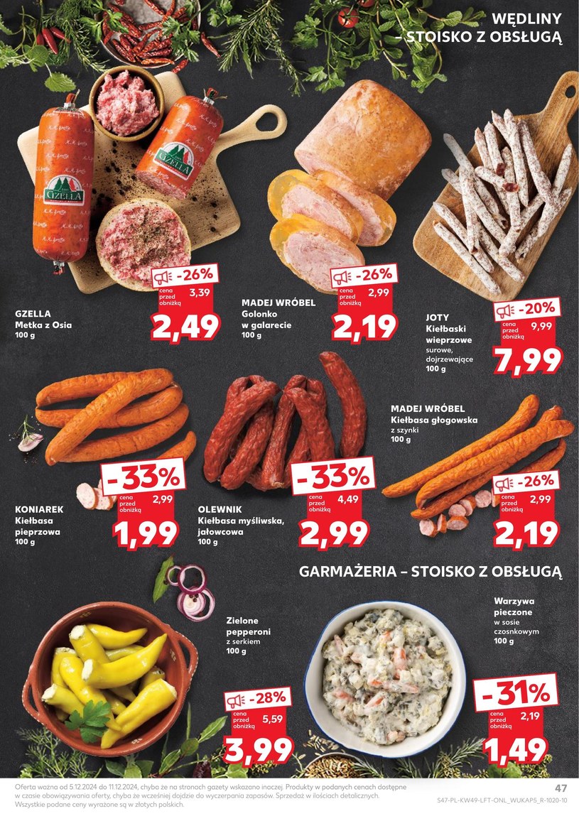 Gazetka: Święta pełne smaku - Kaufland - strona 47