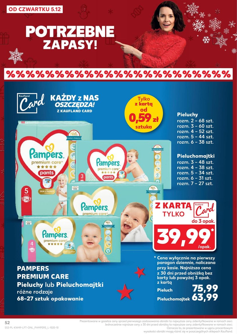 Gazetka: Święta pełne smaku - Kaufland - strona 52