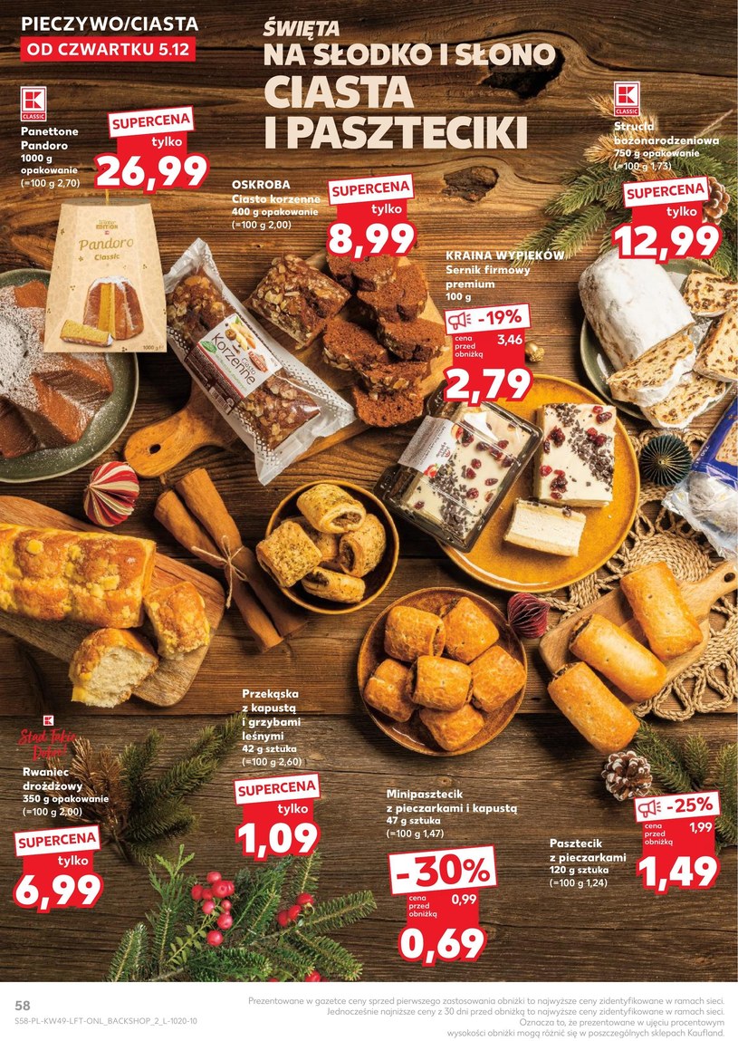 Gazetka: Święta pełne smaku - Kaufland - strona 58