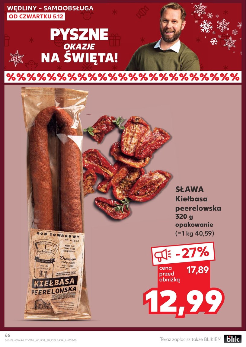 Gazetka: Święta pełne smaku - Kaufland - strona 66