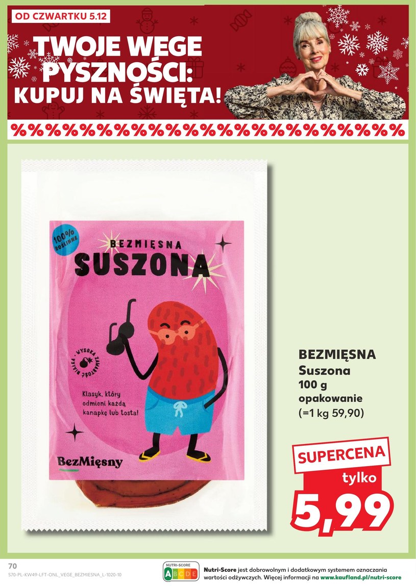 Gazetka: Święta pełne smaku - Kaufland - strona 70