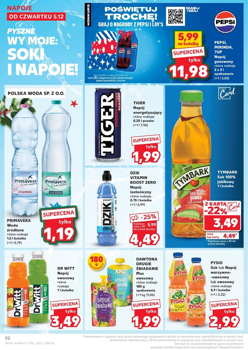 Gazetka: Święta pełne smaku - Kaufland - strona 92