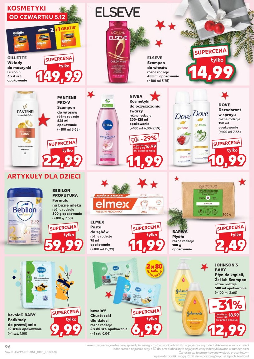 Gazetka: Święta pełne smaku - Kaufland - strona 96