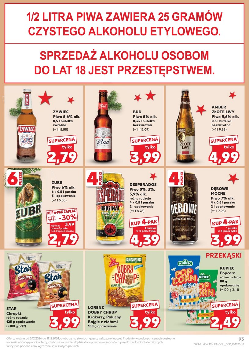 Gazetka: Święta pełne smaku - Kaufland - strona 93