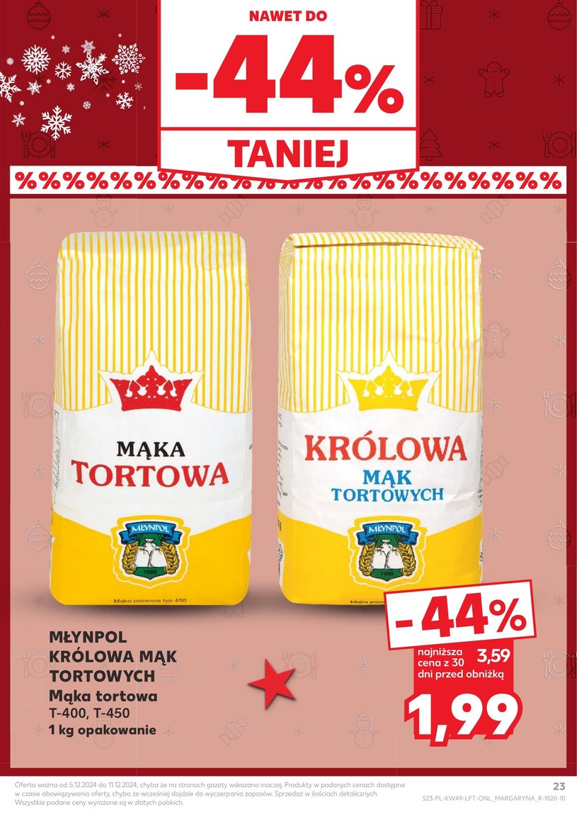 Gazetka: Najlepsze oferty grudnia - Kaufland - strona 23