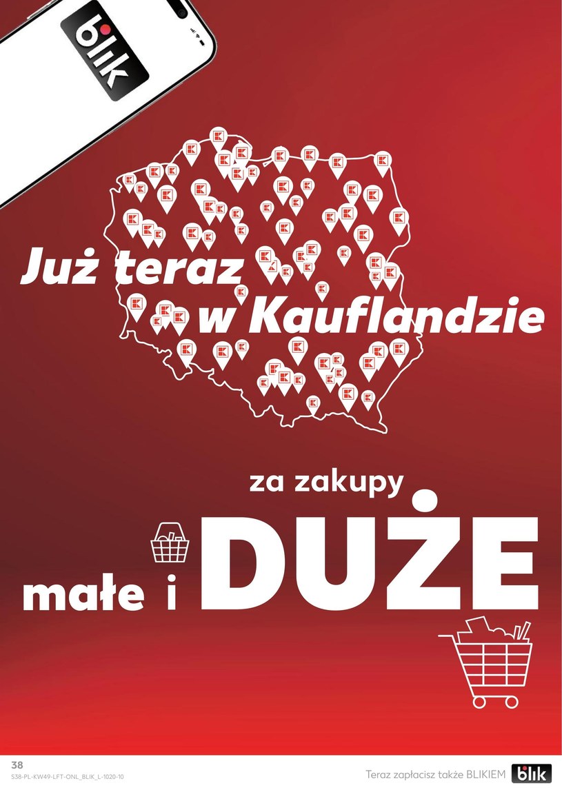 Gazetka: Najlepsze oferty grudnia - Kaufland - strona 38