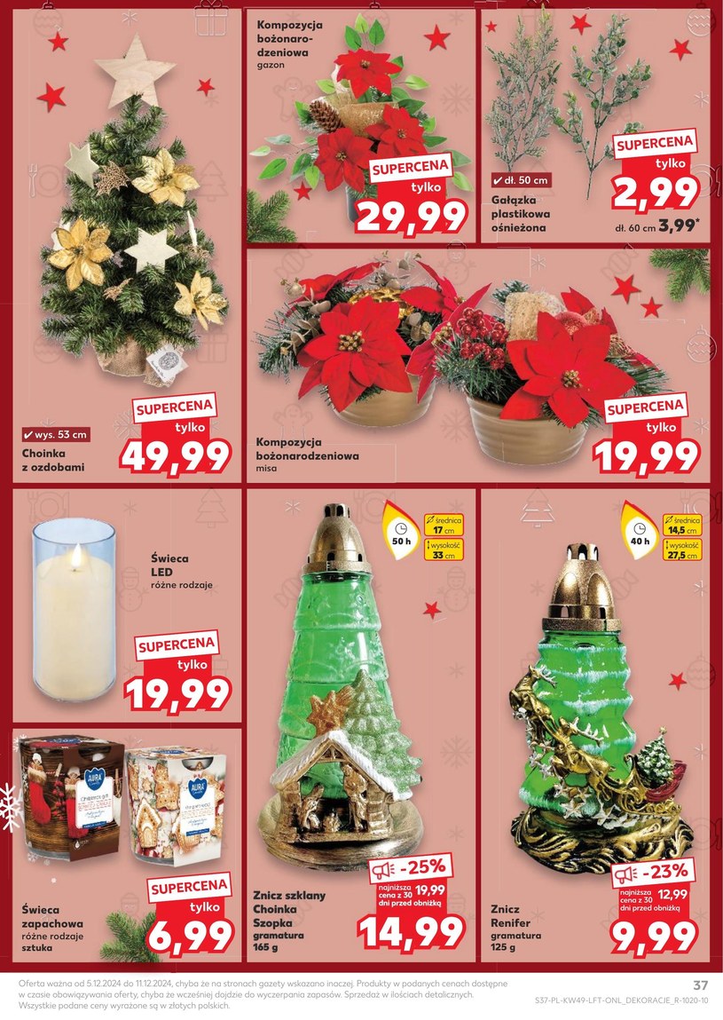 Gazetka: Najlepsze oferty grudnia - Kaufland - strona 37