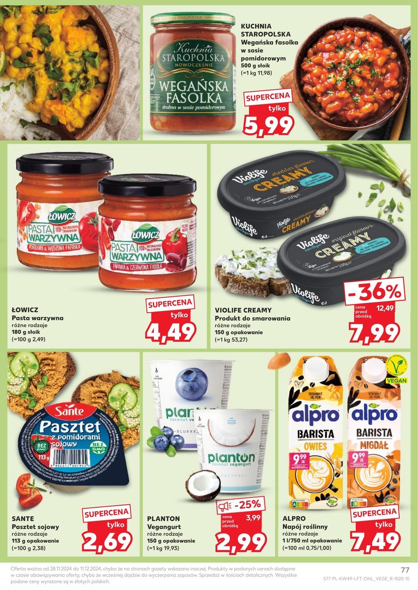 Gazetka: Najlepsze oferty grudnia - Kaufland - strona 77